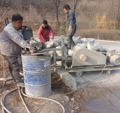 赣榆路面下沉注浆